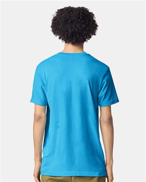 American Apparel Unisex CVC Tee 2001CVC - Heather Teal