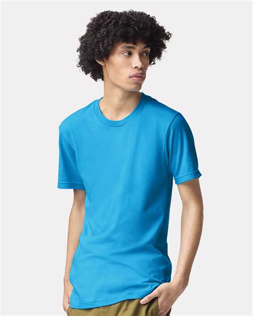American Apparel Unisex CVC Tee 2001CVC - Heather Teal