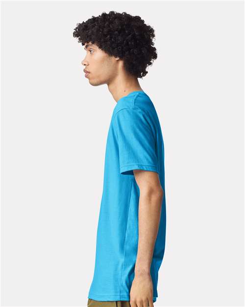 American Apparel Unisex CVC Tee 2001CVC - Heather Teal