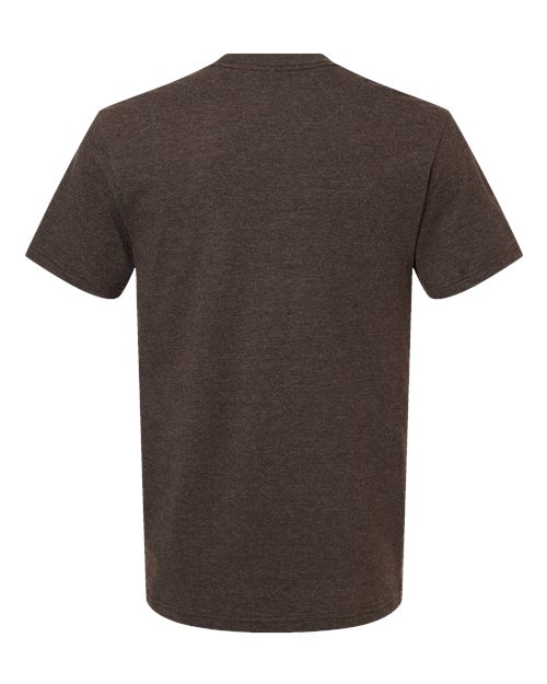 American Apparel Unisex CVC Tee 2001CVC - Heather Brown