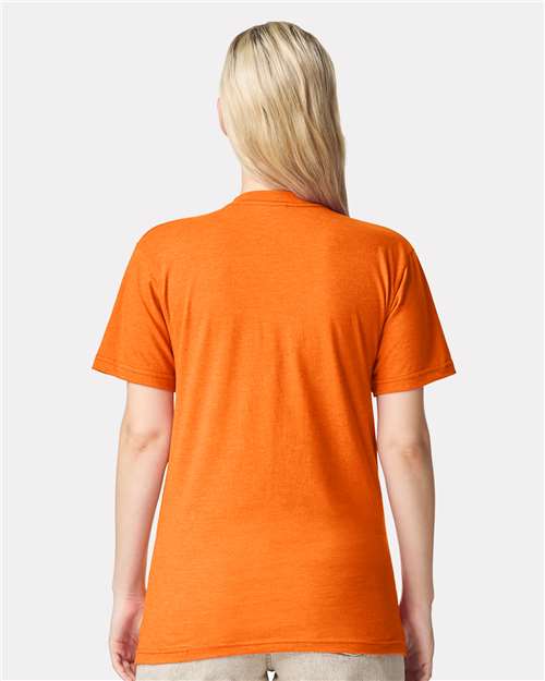 American Apparel Unisex CVC Tee 2001CVC - Heather Orange