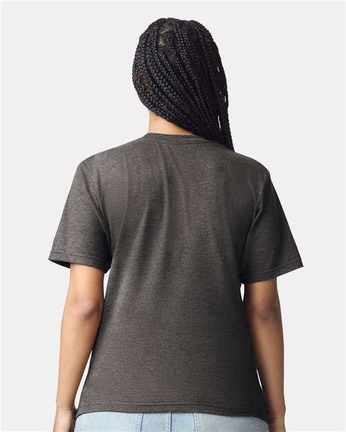 American Apparel Unisex CVC Tee 2001CVC - Heather Asphalt