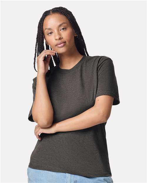 American Apparel Unisex CVC Tee 2001CVC - Heather Asphalt
