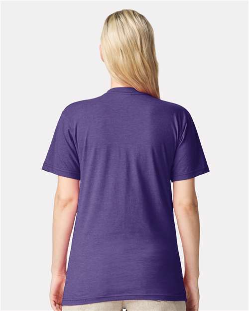 American Apparel Unisex CVC Tee 2001CVC - Heather Purple