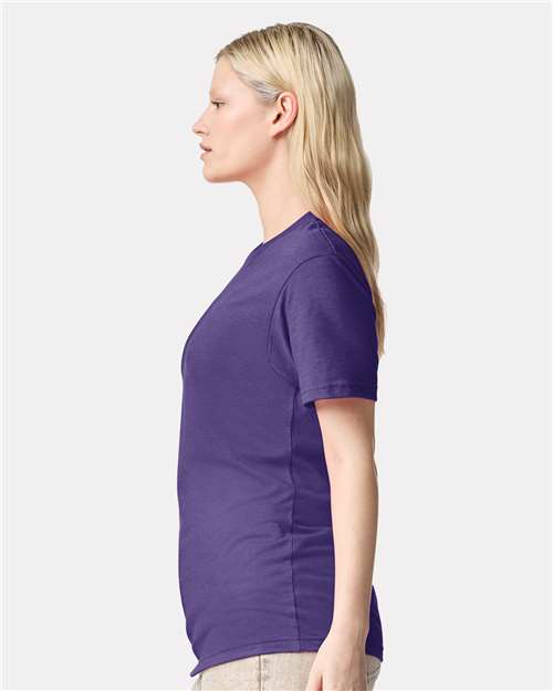American Apparel Unisex CVC Tee 2001CVC - Heather Purple