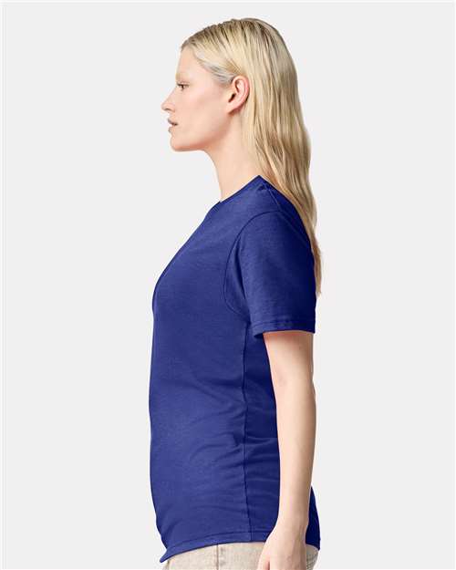 American Apparel Unisex CVC Tee 2001CVC - Heather Lapis