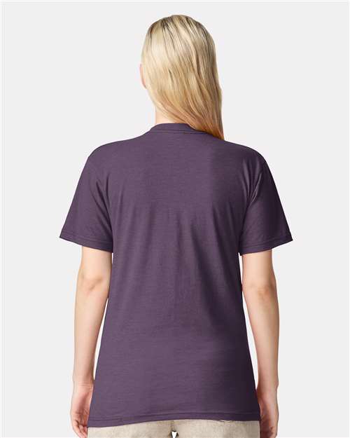 American Apparel Unisex CVC Tee 2001CVC - Heather Grape