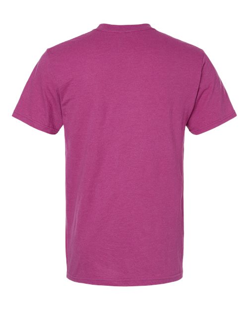 American Apparel Unisex CVC Tee 2001CVC - Heather Super Pink