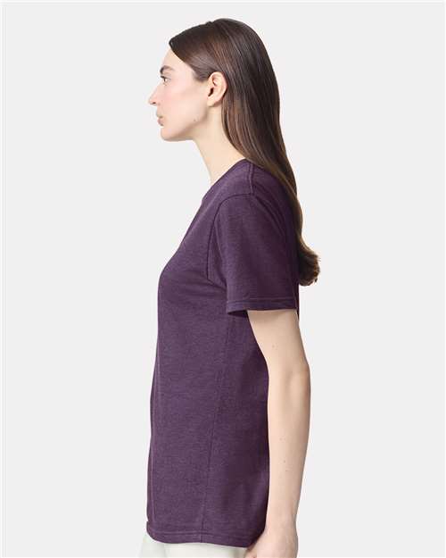 American Apparel Unisex CVC Tee 2001CVC - Heather Eggplant