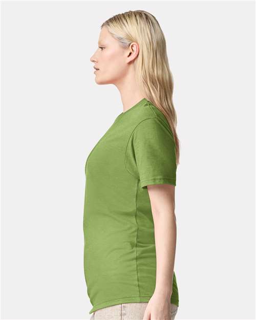 American Apparel Unisex CVC Tee 2001CVC - Heather Nephrite