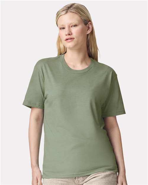 American Apparel Unisex CVC Tee 2001CVC - Heather Sage