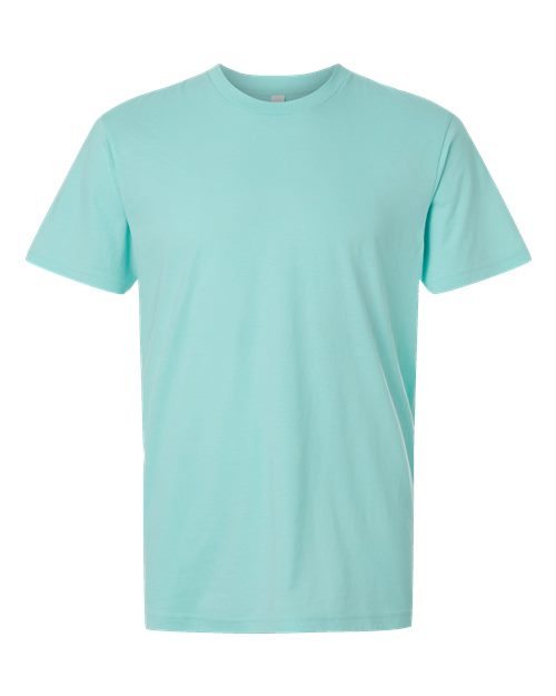American Apparel Unisex CVC Tee 2001CVC - Heather Celadon