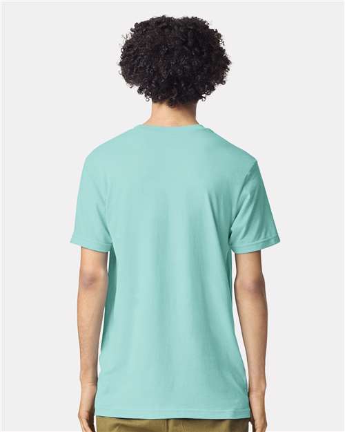 American Apparel Unisex CVC Tee 2001CVC - Heather Celadon
