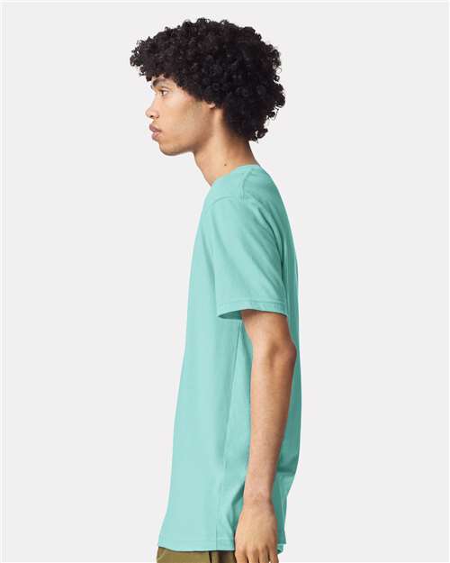American Apparel Unisex CVC Tee 2001CVC - Heather Celadon