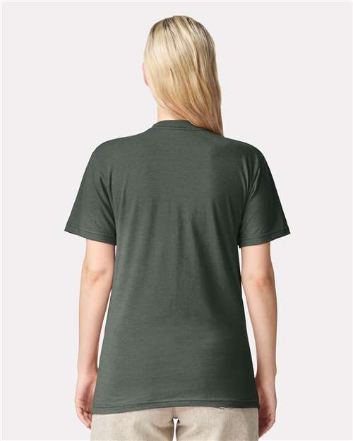 American Apparel Unisex CVC Tee 2001CVC - Heather Forest