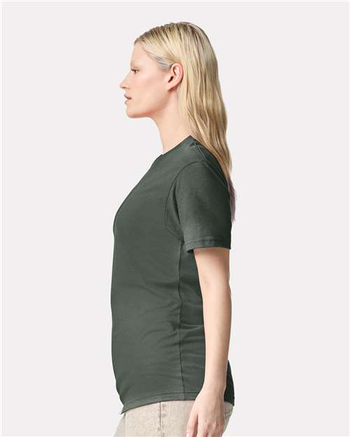 American Apparel Unisex CVC Tee 2001CVC - Heather Forest
