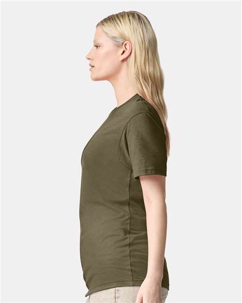 American Apparel Unisex CVC Tee 2001CVC - Heather Olive