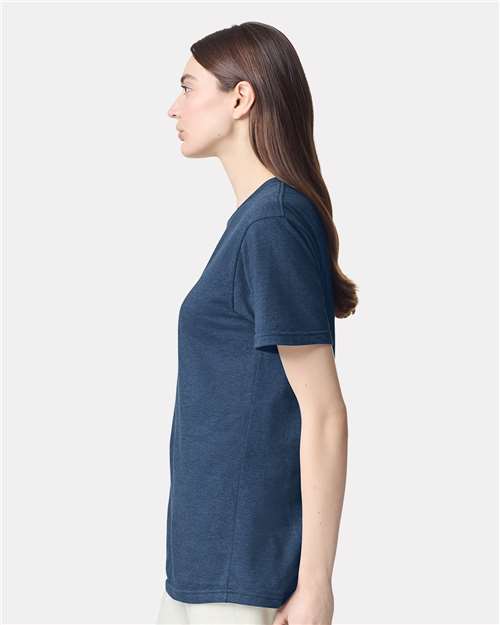 American Apparel Unisex CVC Tee 2001CVC - Heather Sea Blue