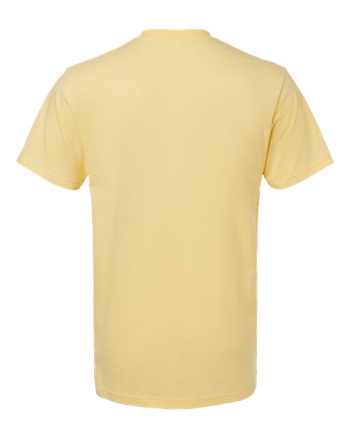 American Apparel Unisex CVC Tee 2001CVC - Heather Panna Cotta