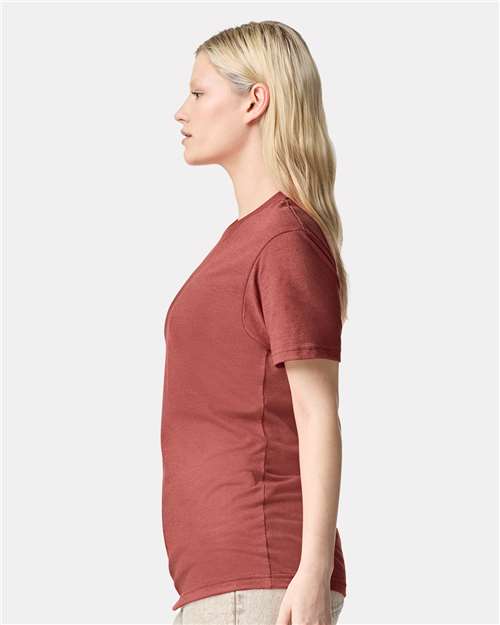 American Apparel Unisex CVC Tee 2001CVC - Heather Canyon