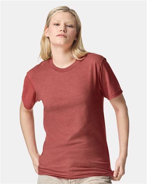 American Apparel Unisex CVC Tee 2001CVC - Heather Canyon