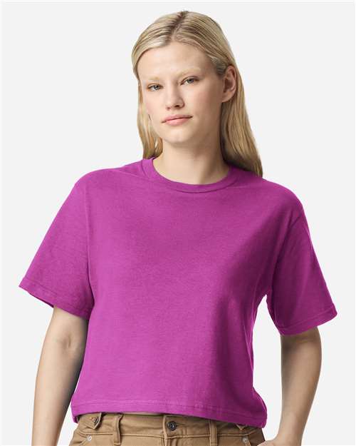 American Apparel Women's Fine Jersey Boxy Tee 102