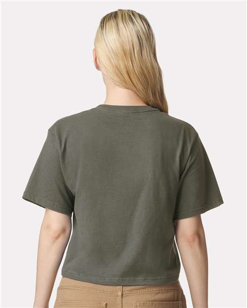 American Apparel Women's Fine Jersey Boxy Tee 102