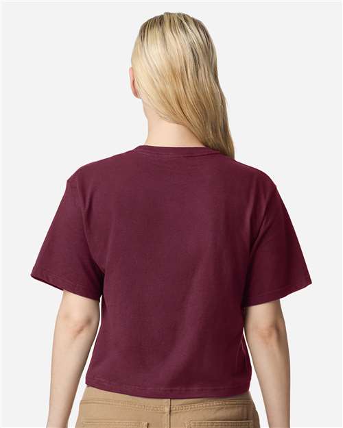 American Apparel Women's Fine Jersey Boxy Tee 102