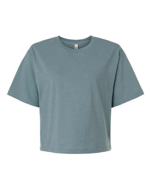American Apparel Women's Fine Jersey Boxy Tee 102