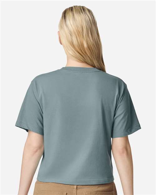 American Apparel Women's Fine Jersey Boxy Tee 102
