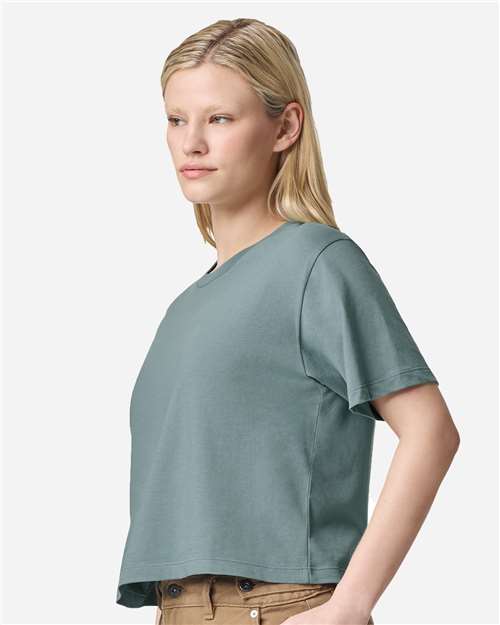 American Apparel Women's Fine Jersey Boxy Tee 102