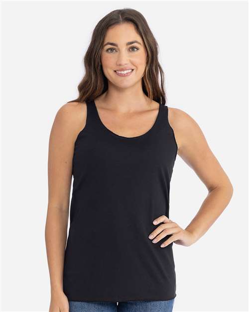 Next Level Women’s Triblend Racerback Tank 6733 - Black