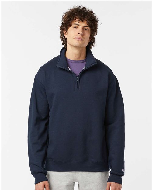 Champion Unisex Powerblend® Quarter-Zip Pullover S450