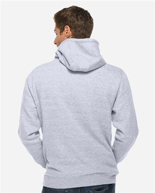 Lane Seven Unisex Premium Pullover Hooded Sweatshirt LS14001 - Heather Grey