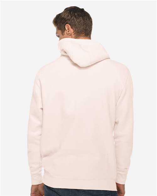 Lane Seven Unisex Premium Pullover Hooded Sweatshirt LS14001 - Pale Pink