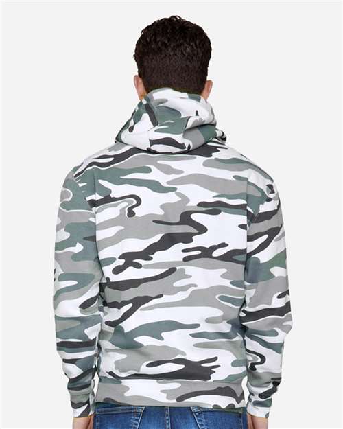 Lane Seven Unisex Premium Pullover Hooded Sweatshirt LS14001 - Sage Camo