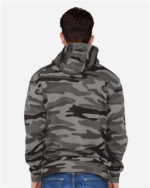 Lane Seven Unisex Premium Pullover Hooded Sweatshirt LS14001 - Slate Camo