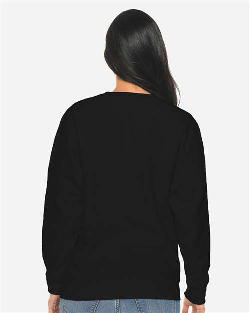 Lane Seven Unisex Premium Crewneck Sweatshirt LS14004 - Black