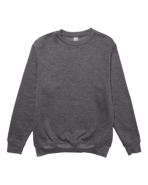 Lane Seven Unisex Premium Crewneck Sweatshirt LS14004 - Charcoal Heather