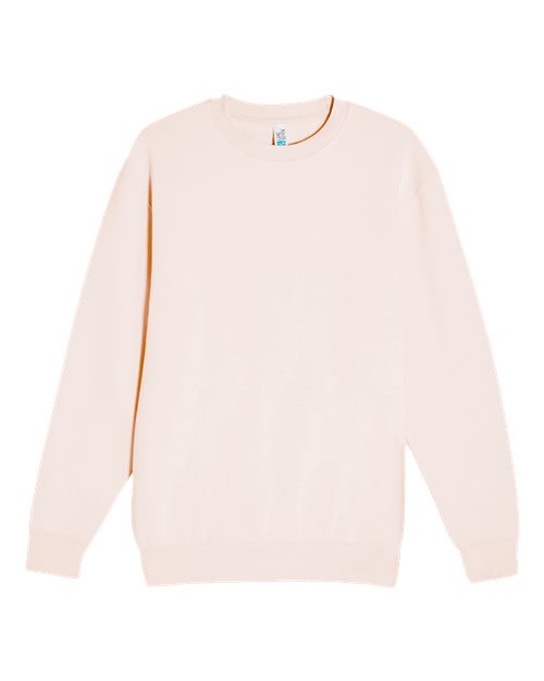 Lane Seven Unisex Premium Crewneck Sweatshirt LS14004 - Pale Pink