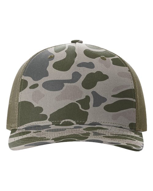 Richardson Five-Panel Printed Trucker Cap 112PFP