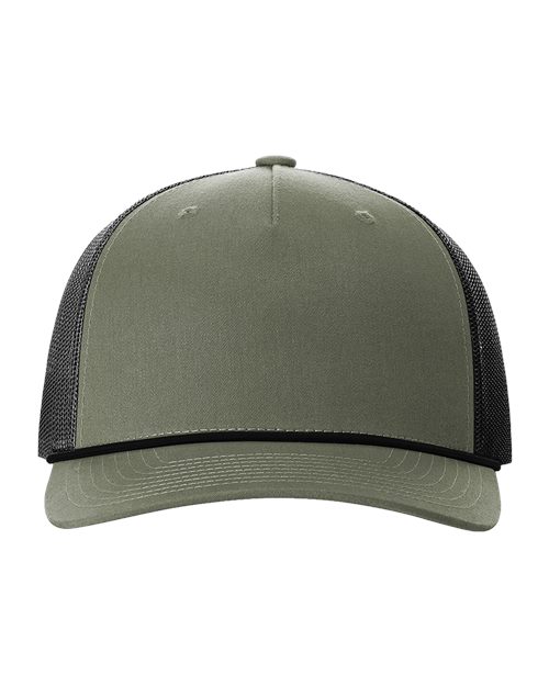 Richardson Five-Panel Trucker with Rope Cap 112FPR