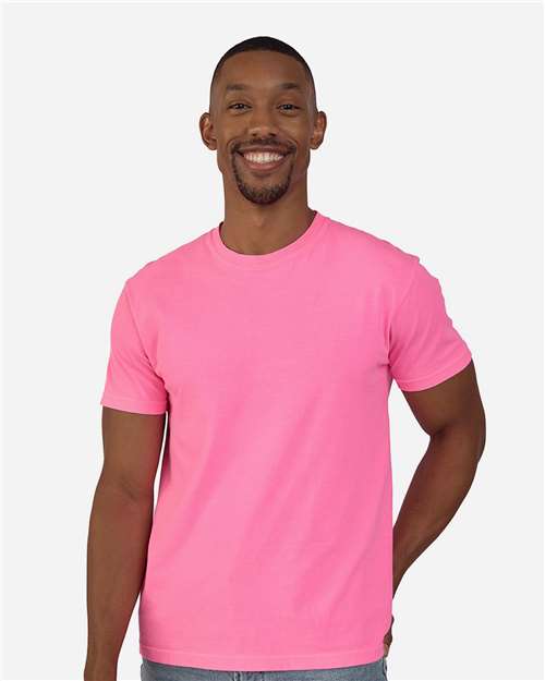 Threadfast Apparel Unisex Colors Garment-Dyed T-Shirt C1200 - Neon Pink