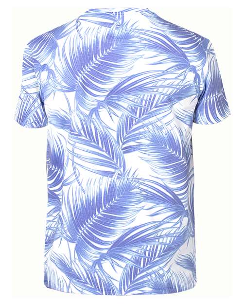 Threadfast Apparel Unisex Ultimate CVC T-Shirt 100A - Palm Paradise