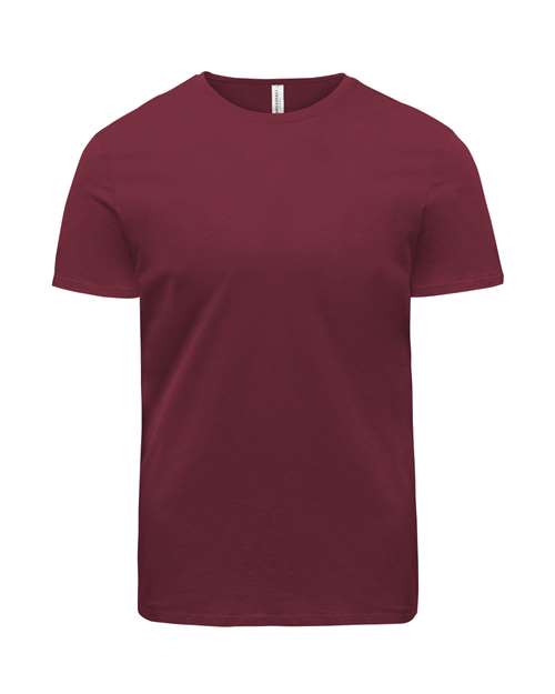 Threadfast Apparel Unisex Ultimate T-Shirt 180A - Burgundy
