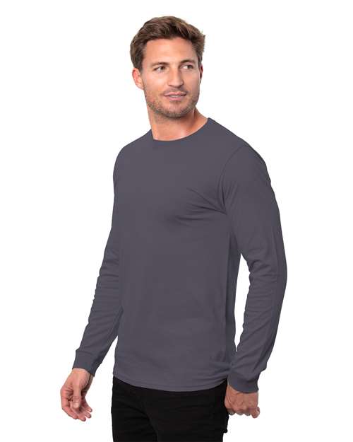 Threadfast Apparel Unisex Epic Long Sleeve T-Shirt T3000 - Graphite