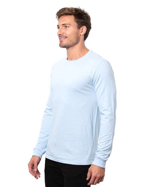 Threadfast Apparel Unisex Epic Long Sleeve T-Shirt T3000 - Light Blue