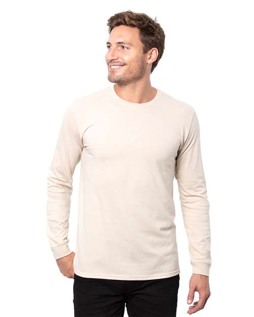 Threadfast Apparel Unisex Epic Long Sleeve T-Shirt T3000 - Natural