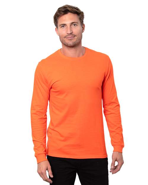 Threadfast Apparel Unisex Epic Long Sleeve T-Shirt T3000 - Orange