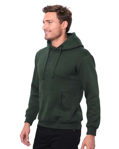 Threadfast Apparel Unisex Epic Fleece Pullover Hooded Sweatshirt T2000 - Forest Green